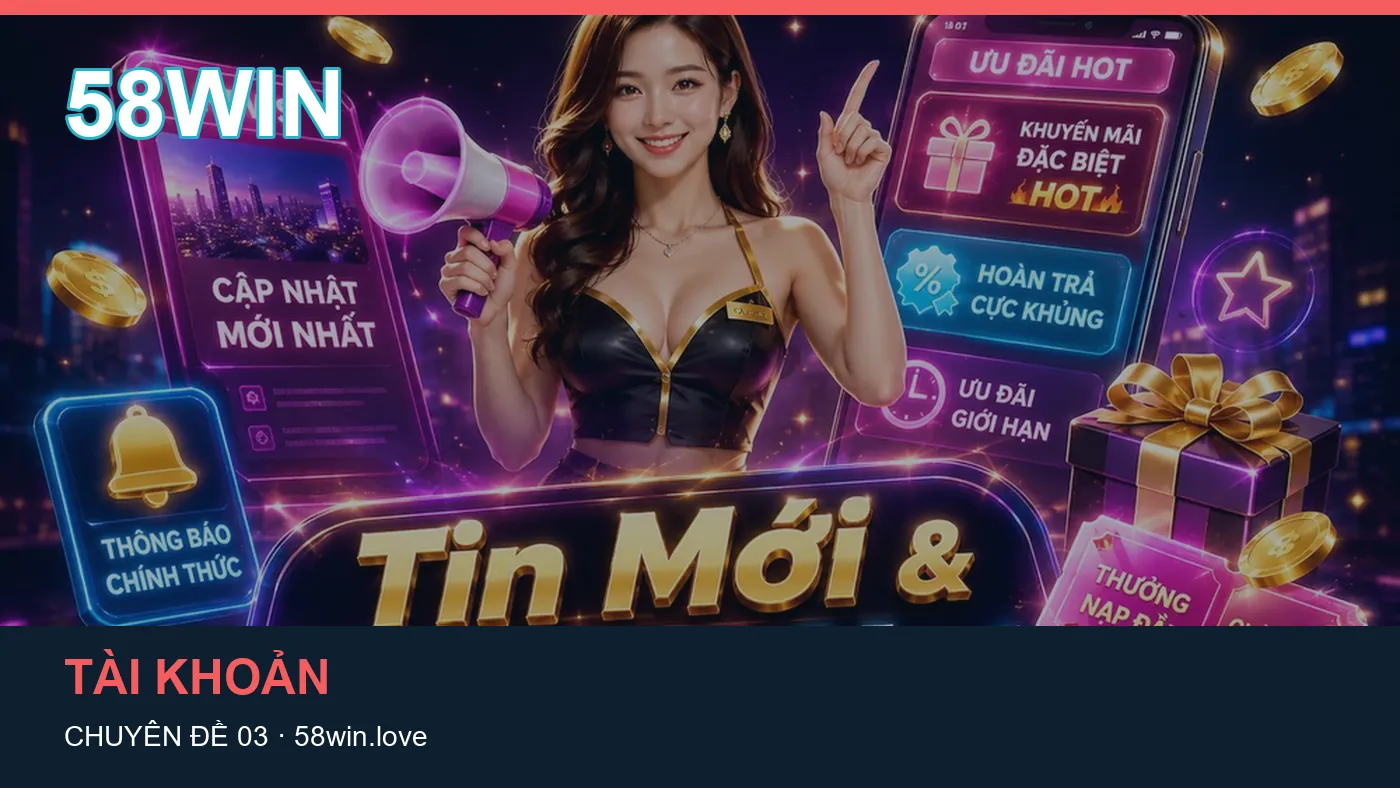 Bảo vệ dữ liệu cá nhân khi tìm hiểu Tài khoản tại 58WIN
